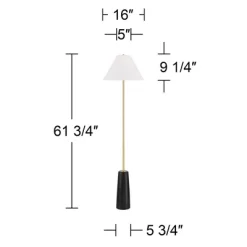 Possini Euro Design Bamba Modern 61 3/4" Tall Standing Floor Lamp Skinny Gold Black Metal Brass Finish Living Room Bedroom House Reading Office 10 Possini Euro Design Bamba Modern 61 3/4" Tall Standing Floor Lamp Skinny Gold Black Metal Brass Finish Living Room Bedroom House Reading Office -Possini Euro Design Sales GUEST 01194a97 bdbc 4026 88d8 e719e7a6b6bc