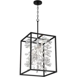 Possini Euro Design Black Silver Pendant Chandelier 15 1/4" Wide Modern Clear Crystal Flower Vine 4-Light Fixture For Dining Room House 13 Possini Euro Design Black Silver Pendant Chandelier 15 1/4" Wide Modern Clear Crystal Flower Vine 4-Light Fixture For Dining Room House -Possini Euro Design Sales GUEST 033b4ac6 8444 424e 853a 4c98b40734b7