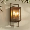 Possini Euro Design Possini Euro Jerry 16" High Aged Brass 2-Light Outdoor Wall Light