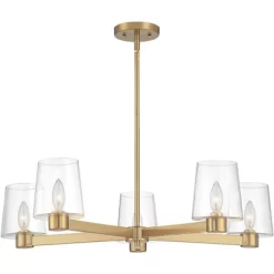 Possini Euro Design Satiny Gold Pendant Chandelier 27 1/4" Wide Modern Clear Glass Shades 5-Light Fixture For Dining Room House 9 Possini Euro Design Satiny Gold Pendant Chandelier 27 1/4" Wide Modern Clear Glass Shades 5-Light Fixture For Dining Room House -Possini Euro Design Sales GUEST 0a12ef60 a05f 4b14 b26d c11226a334c4