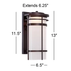 Possini Euro Design Theola Modern Outdoor Wall Light Fixture Bronze LED 12 3/4" Etched Glass Shade For Post Exterior Barn Deck House Porch Yard Patio 13 Possini Euro Design Theola Modern Outdoor Wall Light Fixture Bronze LED 12 3/4" Etched Glass Shade For Post Exterior Barn Deck House Porch Yard Patio -Possini Euro Design Sales GUEST 0c8cf403 fde1 46cc 9106 c2ffc2cb7f77
