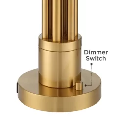 Possini Euro Design Possini Euro® Granview Desk Lamp With Glass Shade And Dual USB Ports -Possini Euro Design Sales GUEST 0f24bb36 5bc8 49fd 9418 fc90dff65df9