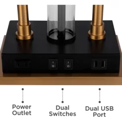 Possini Euro Design Griffin Modern Gooseneck Desk Lamp 31" Tall Gold With USB Charging Port Black Metal Rectangular Shade For Bedroom Living Room Kids 11 Possini Euro Design Griffin Modern Gooseneck Desk Lamp 31" Tall Gold With USB Charging Port Black Metal Rectangular Shade For Bedroom Living Room Kids -Possini Euro Design Sales GUEST 0ffcf231 80f2 4393 b295 a80284adc60c