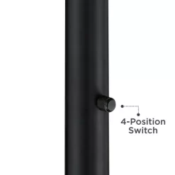 Possini Euro Design Cameron Mid Century Modern 72 1/4" Tall Floor Lamp Warm Gold Matte Black Light Blaster LED Drum Shade For Living Room 13 Possini Euro Design Cameron Mid Century Modern 72 1/4" Tall Floor Lamp Warm Gold Matte Black Light Blaster LED Drum Shade For Living Room -Possini Euro Design Sales GUEST 1158857a 5014 42b3 a238 8250ae5c8fa4