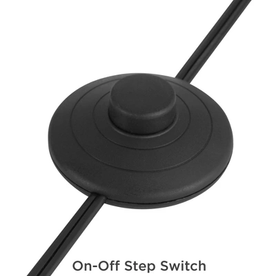 Possini Euro Design Torrance Modern Industrial 65" Tall Downbridge Arc Floor Lamp Matte Black Warm Gold Frosted Glass Shade For Living Room 7 Possini Euro Design Torrance Modern Industrial 65" Tall Downbridge Arc Floor Lamp Matte Black Warm Gold Frosted Glass Shade For Living Room - Image 7