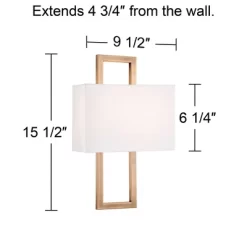 Possini Euro Design Modena Modern Wall Light Sconces Set Of 2 French Brass Hardwire 9 1/2" Fixture Off White Faux Silk Shade For Bedroom Bathroom Home -Possini Euro Design Sales GUEST 1a452bdc 2ad9 4300 a4dc 256114bacea2 1