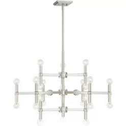 Possini Euro Design Marya Brushed Nickel Chandelier 32" Wide Modern 24-Light Fixture For Dining Room House Foyer Kitchen Island Entryway Bedroom Home 11 Possini Euro Design Marya Brushed Nickel Chandelier 32" Wide Modern 24-Light Fixture For Dining Room House Foyer Kitchen Island Entryway Bedroom Home -Possini Euro Design Sales GUEST 1ae79230 9627 452a 9963 849cebfee7eb