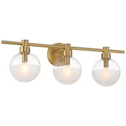 Possini Euro Design Possini Euro Leggio 27" Wide Warm Brass 3-Light Bath Light -Possini Euro Design Sales GUEST 1afcec74 efbb 453a ab3b 6cd8333f9fa6