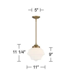 Possini Euro Design Soft Gold Mini Pendant Light 11" Wide Modern Schoolhouse Opal Glass Shade For Dining Living Room House Island 11 Possini Euro Design Soft Gold Mini Pendant Light 11" Wide Modern Schoolhouse Opal Glass Shade For Dining Living Room House Island -Possini Euro Design Sales GUEST 1ec4db27 de8a 478c 83f1 d24a7b047541