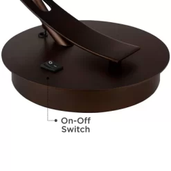 Possini Euro Design Modern Accent Table Lamp With USB Port Filament LED 22.5" High Bronze Metal Glass Dome Shade For Living Room Desk Bedroom 11 Possini Euro Design Modern Accent Table Lamp With USB Port Filament LED 22.5" High Bronze Metal Glass Dome Shade For Living Room Desk Bedroom -Possini Euro Design Sales GUEST 20152b2f f63d 45e7 a3ad adf0a918ffc4