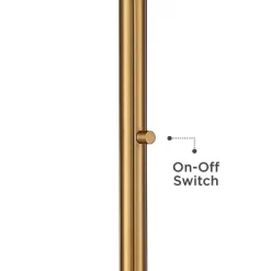 Possini Euro Design Cecil Modern Industrial Torchiere Floor Lamp 71" Tall Warm Gold Metal Opal Glass Shade For Living Room Bedroom Office House Home -Possini Euro Design Sales GUEST 2100fd6a c1d6 4ec4 9612 1bcb9d6d4620