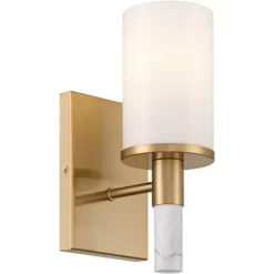 Possini Euro Design Possini Euro Lucius 11" High Soft Gold And White Marble Wall Sconce -Possini Euro Design Sales GUEST 2268b65c 4e0c 4d6b 9686 d05979b4b409