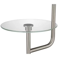 Possini Euro Design Piccolo Modern Floor Lamp With Tray Table 60 1/2" Tall Brushed Nickel White Cylinder Shade For Living Room Bedroom Office House 15 Possini Euro Design Piccolo Modern Floor Lamp With Tray Table 60 1/2" Tall Brushed Nickel White Cylinder Shade For Living Room Bedroom Office House -Possini Euro Design Sales GUEST 22922c47 e4c7 495d a0dc d2cb3f6b9785