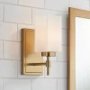 Possini Euro Design Possini Euro Salo 9 3/4" High Gold Wall Sconce
