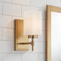 Possini Euro Design Possini Euro Salo 9 3/4" High Gold Wall Sconce