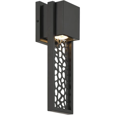 Possini Euro Design Possini Euro Miele 16" High Matte Black Wall Sconce 6 Possini Euro Design Possini Euro Miele 16" High Matte Black Wall Sconce - Image 6