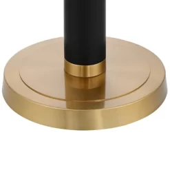 Possini Euro Design Ventura Modern Torchiere Floor Lamp 75" Tall Black Brass LED Frosted Glass Bowl Shade For Living Room Office House Bedroom Home -Possini Euro Design Sales GUEST 24c2fc60 b640 4a1c 94de 4cd6119a0488