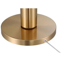 Possini Euro Design Boulevard Modern Glam Luxury 64 1/2" Tall Standing Floor Lamp Column Warm Gold Metal Living Room Bedroom House Reading Office -Possini Euro Design Sales GUEST 2587d0ec 8e56 4e06 b094 3b76e377d339