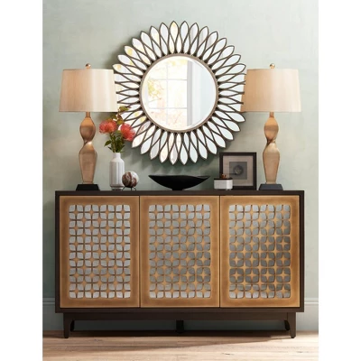 Possini Euro Design Helen Modern Table Lamp 30" Tall Gold Twist Sculptural Tapered Drum Shade For Bedroom Living Room Bedside Nightstand Office Kids 7 Possini Euro Design Helen Modern Table Lamp 30" Tall Gold Twist Sculptural Tapered Drum Shade For Bedroom Living Room Bedside Nightstand Office Kids - Image 7