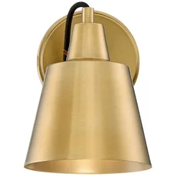 Possini Euro Design Capetown Modern Wall Light Sconce Warm Brass Hardwire 5 3/4" Fixture Up Down Swivel For Bedroom Reading Living Room Hallway House -Possini Euro Design Sales GUEST 2998158b 4ce2 4e1c 844c ada0c5d1daa6