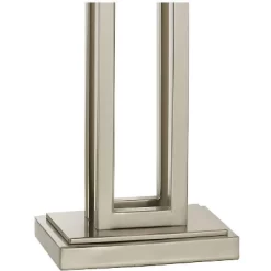 Possini Euro Design Modern Table Lamps 30" Tall Set Of 2 Brushed Nickel Open Rectangular White Box Shade For Living Room Family Bedroom 8 Possini Euro Design Modern Table Lamps 30" Tall Set Of 2 Brushed Nickel Open Rectangular White Box Shade For Living Room Family Bedroom -Possini Euro Design Sales GUEST 2f193d2c e3a4 44f8 aeb1 b918f7d4e952