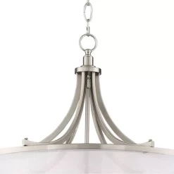 Possini Euro Design Nor Brushed Nickel Pendant Chandelier 23" Wide Modern Double White Organza Shade 6-Light Fixture For Dining Room Kitchen Island 10 Possini Euro Design Nor Brushed Nickel Pendant Chandelier 23" Wide Modern Double White Organza Shade 6-Light Fixture For Dining Room Kitchen Island -Possini Euro Design Sales GUEST 2f5c0868 66c9 41ba a1f8 920e9fb342f5