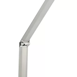 Possini Euro Design Kobie Modern 50" Tall Standing Floor Lamp Task LED Dimmable Silver Metal Satin Nickel Finish Living Room Bedroom -Possini Euro Design Sales GUEST 30d870cf adcd 4921 9731 161c21615639