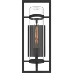 Possini Euro Design Possini Euro Castello 18"H Sand Black Marine Grade Outdoor Wall Light -Possini Euro Design Sales GUEST 3184fcca 95cd 4e07 979e 0c58b639f47c 2