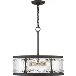 Possini Euro Design Campanelli Bronze Brass Pendant Chandelier 19" Wide Rustic Drum Waterglass Shade 4-Light Fixture For Dining Room Kitchen Island 14 Possini Euro Design Campanelli Bronze Brass Pendant Chandelier 19" Wide Rustic Drum Waterglass Shade 4-Light Fixture For Dining Room Kitchen Island -Possini Euro Design Sales GUEST 32795046 c173 4195 8482 d232c6c972aa