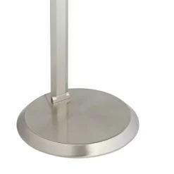 Possini Euro Design Kobie Modern 50" Tall Standing Floor Lamp Task LED Dimmable Silver Metal Satin Nickel Finish Living Room Bedroom -Possini Euro Design Sales GUEST 333348aa 6211 4d46 9c4f 78b0f3b4fc58