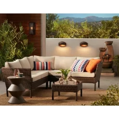 Possini Euro Design Modern Industrial Farmhouse Rustic Outdoor Wall Light Fixture Bronze 15 1/2" Clear Glass For Exterior Barn Deck House Porch Yard -Possini Euro Design Sales GUEST 35691178 46c0 4f4f b9bb b9c03962f025 1