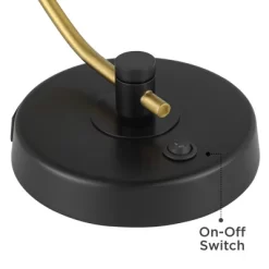 Possini Euro Design Modern Mid Century Desk Lamp 28 1/2" Tall Warm Gold Black With Dual USB Charging Ports For Bedroom Living Room Office Reading Home 13 Possini Euro Design Modern Mid Century Desk Lamp 28 1/2" Tall Warm Gold Black With Dual USB Charging Ports For Bedroom Living Room Office Reading Home -Possini Euro Design Sales GUEST 37d827a2 bca5 4123 ad36 397ef850feaf