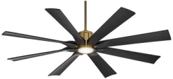 60" Possini Euro Design Defender Modern Indoor Outdoor Ceiling Fan With Dimmable LED Light Remote Soft Brass Matte Black Damp Rated For Patio Exterior 14 60" Possini Euro Design Defender Modern Indoor Outdoor Ceiling Fan With Dimmable LED Light Remote Soft Brass Matte Black Damp Rated For Patio Exterior -Possini Euro Design Sales GUEST 3cc2a03c f398 4435 a508 a1663a712909