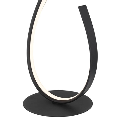 Possini Euro Design Avante Modern 56 1/2" Tall Standing Floor Lamp Ribbon LED Foot Switch Matte Black Finish Living Room Bedroom House Reading Office 7 Possini Euro Design Avante Modern 56 1/2" Tall Standing Floor Lamp Ribbon LED Foot Switch Matte Black Finish Living Room Bedroom House Reading Office - Image 7