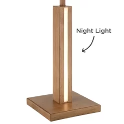 360 Lighting Styker 26 1/2" Tall Square Modern Table Lamp LED Night Light Brown Oak Finish Wood Single White Shade Living Room Bedroom Bedside House 12 360 Lighting Styker 26 1/2" Tall Square Modern Table Lamp LED Night Light Brown Oak Finish Wood Single White Shade Living Room Bedroom Bedside House -Possini Euro Design Sales GUEST 412c9a89 13dc 4dda a730 a229acdcf5ea