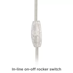 Possini Euro Design Bixby Modern Wall Lamps Set Of 2 Black Metal Plug-in 8" Light Fixture White Fabric Drum Shade For Bedroom Reading Living Room Home -Possini Euro Design Sales GUEST 419f3995 511e 42ac bf8b bd8d5bad7cc2