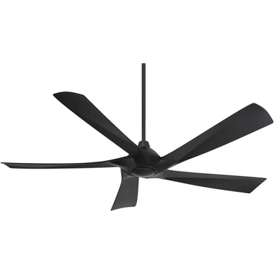 Possini Euro Design 60" Eloquent Modern Indoor Outdoor Ceiling Fan 5 Blade LED Light Remote Control Matte Black Finish Bedroom Patio Damp Rated 8 Possini Euro Design 60" Eloquent Modern Indoor Outdoor Ceiling Fan 5 Blade LED Light Remote Control Matte Black Finish Bedroom Patio Damp Rated - Image 8