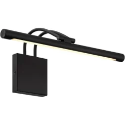 Possini Euro Design Possini Euro Bourdain 17" Wide Black LED Picture Light -Possini Euro Design Sales GUEST 4732524c cc91 410f ab6f adb82ba11374