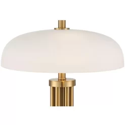 Possini Euro Design Possini Euro® Granview Desk Lamp With Glass Shade And Dual USB Ports -Possini Euro Design Sales GUEST 479f11bb f14d 4d9f b804 5f1862226db0