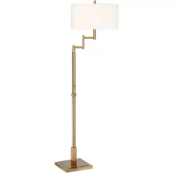Possini Euro Design Artisan Swing Arm Floor Lamp 62.25" Tall Warm Antique Brass Linen Drum Shade For Living Room Reading Bedroom Office 14 Possini Euro Design Artisan Swing Arm Floor Lamp 62.25" Tall Warm Antique Brass Linen Drum Shade For Living Room Reading Bedroom Office -Possini Euro Design Sales GUEST 47d4b3d3 0ef3 4f2e 8618 33520d5c156a