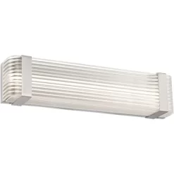 Possini Euro Design Possini Euro Lauren 21 1/2" Wide Brushed Nickel LED Bath Bar -Possini Euro Design Sales GUEST 48ebeee5 1938 420c 90a0 358c8f187ff4