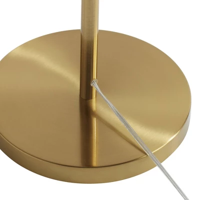 Possini Euro Design Astria Mid Century Modern 67" Tall Standing Floor Lamp Skinny Tree 6-Light Foot Switch Warm Gold Metal Living Room Bedroom House 5 Possini Euro Design Astria Mid Century Modern 67" Tall Standing Floor Lamp Skinny Tree 6-Light Foot Switch Warm Gold Metal Living Room Bedroom House - Image 5