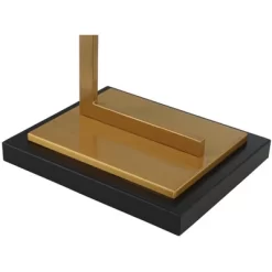 Possini Euro Design Denali Modern 61" Tall Standing Floor Lamp Metal Warm Gold Finish Living Room Bedroom House Reading Office Glass Clear Shade -Possini Euro Design Sales GUEST 49d92b97 985d 4ee9 b9d4 7759b66f908f