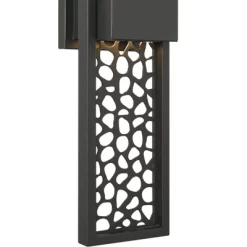 Possini Euro Design Possini Euro Miele 16" High Matte Black Wall Sconce Set Of 2 -Possini Euro Design Sales GUEST 4c338631 df13 4967 a0c9 8c598b06ba47 1