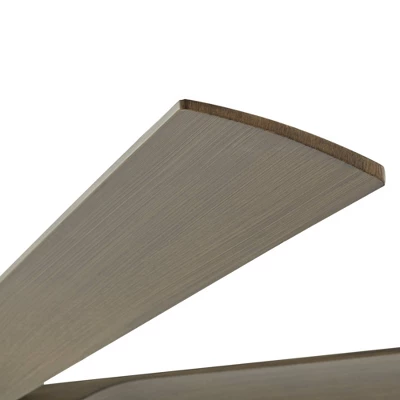 70" Possini Euro Design Modern Indoor Outdoor Ceiling Fan With Light LED Dimmable Remote Brushed Nickel Light Wood Damp Rated Patio Porch 7 70" Possini Euro Design Modern Indoor Outdoor Ceiling Fan With Light LED Dimmable Remote Brushed Nickel Light Wood Damp Rated Patio Porch - Image 7