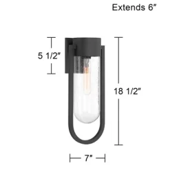 Possini Euro Design Possini Euro Villa Lane 18 1/2" High Sand Black Wall Sconce -Possini Euro Design Sales GUEST 4dfb502b c7b3 4612 a33a 526a4977cf80