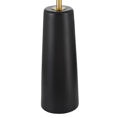 Possini Euro Design Bamba Modern 61 3/4" Tall Standing Floor Lamp Skinny Gold Black Metal Brass Finish Living Room Bedroom House Reading Office 5 Possini Euro Design Bamba Modern 61 3/4" Tall Standing Floor Lamp Skinny Gold Black Metal Brass Finish Living Room Bedroom House Reading Office - Image 5