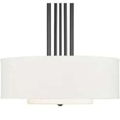 Possini Euro Design Sundry Semi Gloss Black Drum Pendant Chandelier 24" Wide Modern Double Shade 4-Light Fixture For Dining Room Foyer Kitchen Island 10 Possini Euro Design Sundry Semi Gloss Black Drum Pendant Chandelier 24" Wide Modern Double Shade 4-Light Fixture For Dining Room Foyer Kitchen Island -Possini Euro Design Sales GUEST 52fd8ca0 abd5 4f7d 82a5 a77989eb47f4