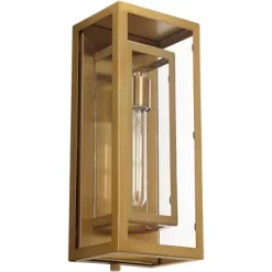 Possini Euro Design Modern Outdoor Wall Light Fixture Brass 16 1/4" Clear Glass Panel For Exterior Barn Deck House Porch Yard Patio Outside Garage 10 Possini Euro Design Modern Outdoor Wall Light Fixture Brass 16 1/4" Clear Glass Panel For Exterior Barn Deck House Porch Yard Patio Outside Garage -Possini Euro Design Sales GUEST 535e52f8 2b59 4179 a5f9 7185944a2827
