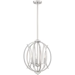 Possini Euro Design Spherical Brushed Nickel Pendant Chandelier 16" Wide Modern Orb 3-Light Fixture For Dining Room House Foyer Kitchen Island Bedroom 11 Possini Euro Design Spherical Brushed Nickel Pendant Chandelier 16" Wide Modern Orb 3-Light Fixture For Dining Room House Foyer Kitchen Island Bedroom -Possini Euro Design Sales GUEST 53981008 6d8c 439b 9840 62ab4917ae62